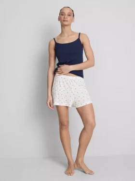 Ribbade pyjamasar i jersey