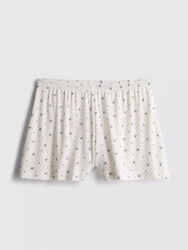 Ribbade pyjamasar i jersey