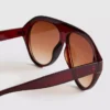 Robusta solglasögon i aviator-stil