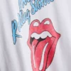 Rolling Stones-T-shirt i bomull med tryck