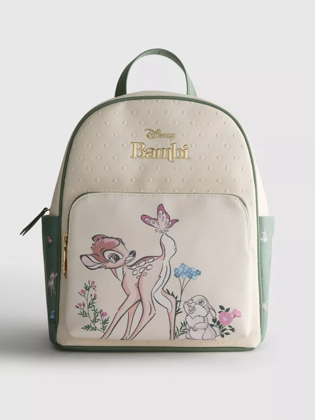 Ryggsäck i konstläder med Disneys Bambi