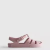 Sandaler i jelly-stil med burdesign