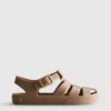 Sandaler i jelly-stil med burdesign