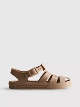 Sandaler i jelly-stil med burdesign