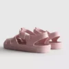 Sandaler i jelly-stil med burdesign