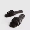 Sandaler i vävt konstläder