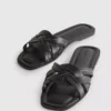 Sandaler i vävt konstläder