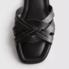 Sandaler i vävt konstläder
