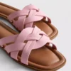 Sandaler i vävt konstläder