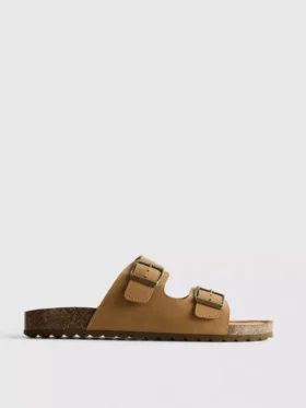 Sandaler med dubbla spännen
