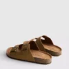 Sandaler med dubbla spännen
