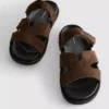 Sandaler med kardborrefäste