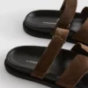Sandaler med kardborrefäste