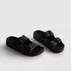 Sandaler med tjock rem och dubbla spännen