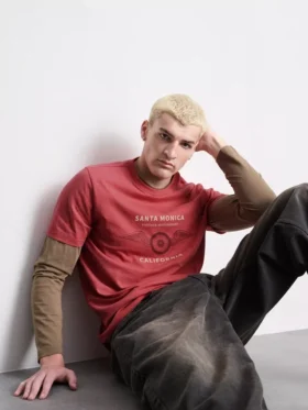 Santa Monica kortärmad T-shirt