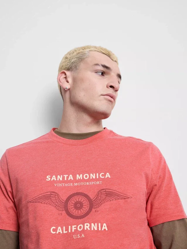 Santa Monica kortärmad T-shirt