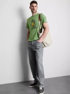 Shoreline Society-T-shirt med tryck
