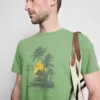Shoreline Society-T-shirt med tryck