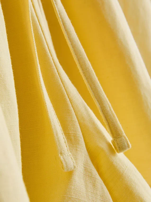 Shorts i bomullsblandning med elastisk midja