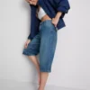 Shorts i bomullsdenim