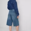 Shorts i bomullsdenim