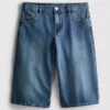 Shorts i bomullsdenim