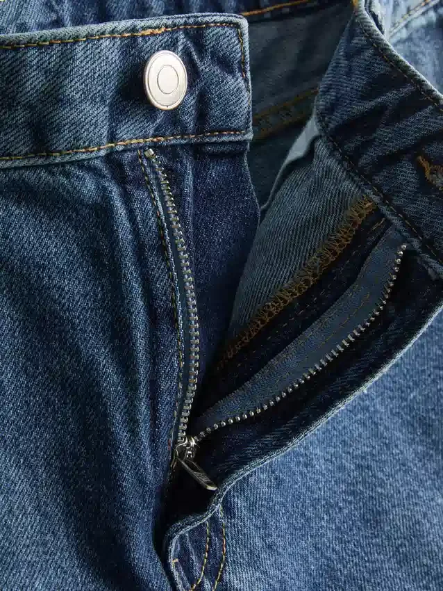 Shorts i bomullsdenim