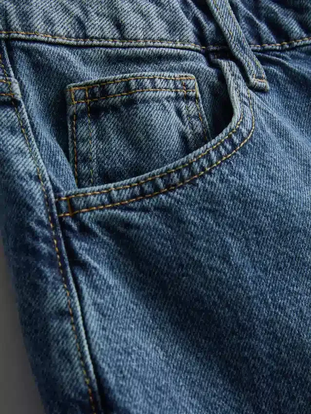 Shorts i bomullsdenim