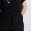 Shorts med bälten och dragkedja