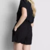 Shorts med bälten och dragkedja