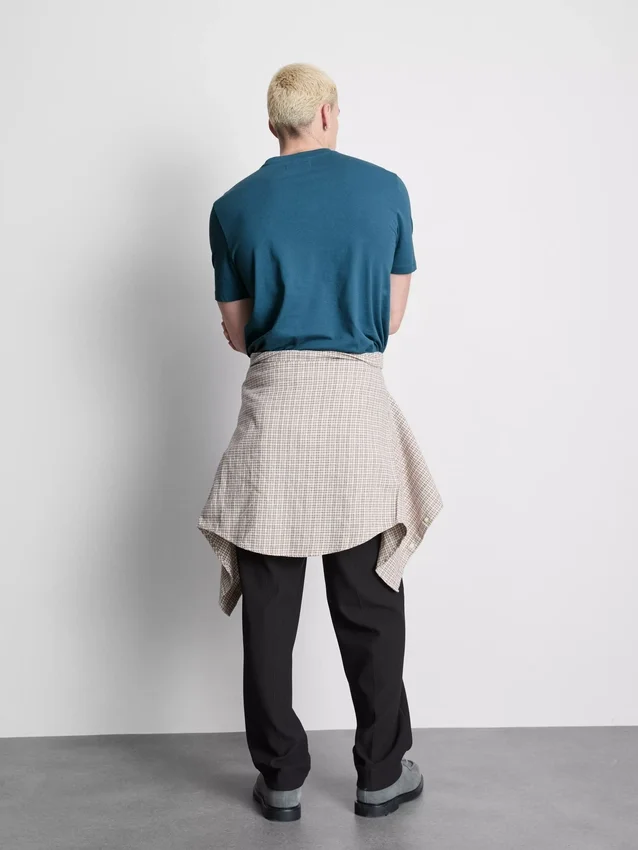 Shorts med kort ärm i normal passform