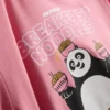 Shorty-pyjamasar med motiv från Kung Fu Panda