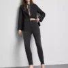 Skinny jeans i bomullsrik denim