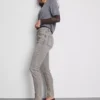 Skinny jeans i bomullsrik denim