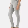 Skinny jeans med hög midja