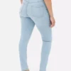 Skinny jeans med hög midja