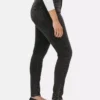 Skinny jeans med hög midja