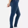 Skinny jeans med hög midja