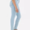 Skinny jeans med hög midja