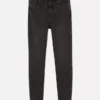 Skinny jeans med hög midja