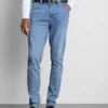 Skinny jeans med medelhög midja