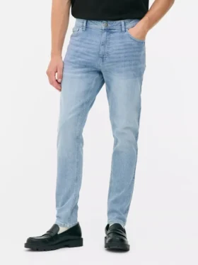 Skinny jeans med medelhög midja