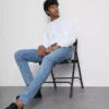 Skinny jeans med medelhög midja