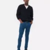 Skinny jeans med medelhög midja