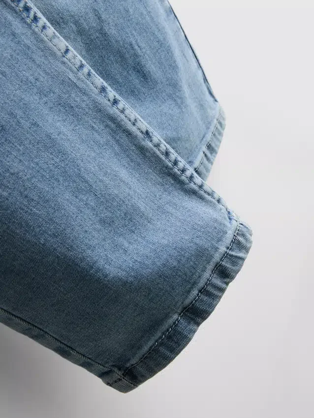 Skinny jeans med medelhög midja