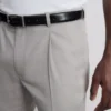 Slim fit-byxor i dobby-struktur