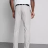 Slim fit-byxor i dobby-struktur