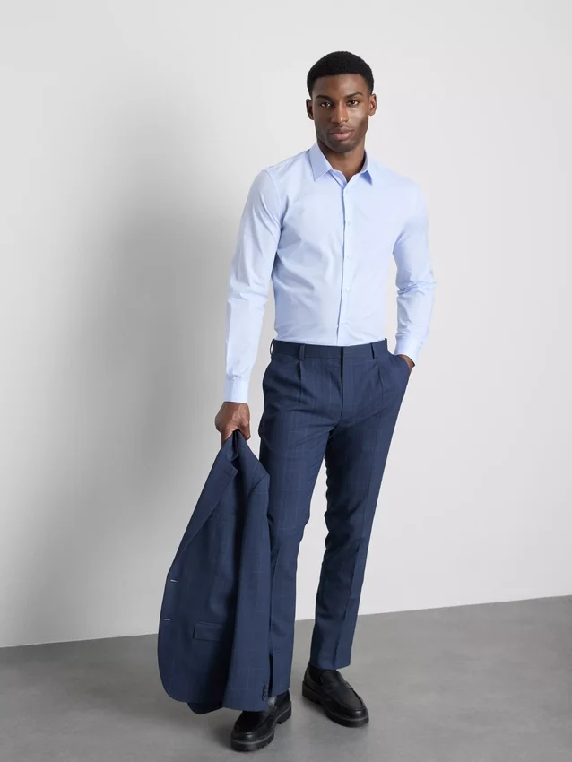 Slim-fit formell skjorta
