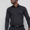 Slim-fit formell skjorta
