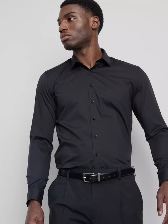 Slim-fit formell skjorta